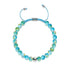 Picasso Porzellan Makramee Armband | Zitronenhimmel